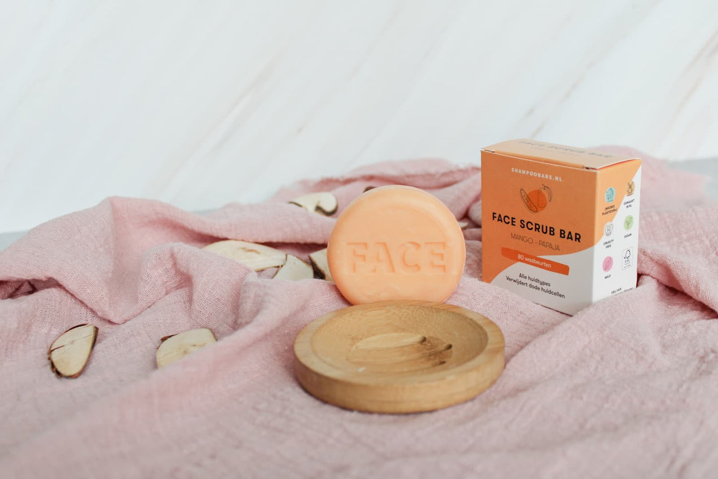 Facescrub bar mango - papaja