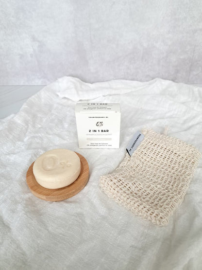 Shampoo bar en body bar 0%