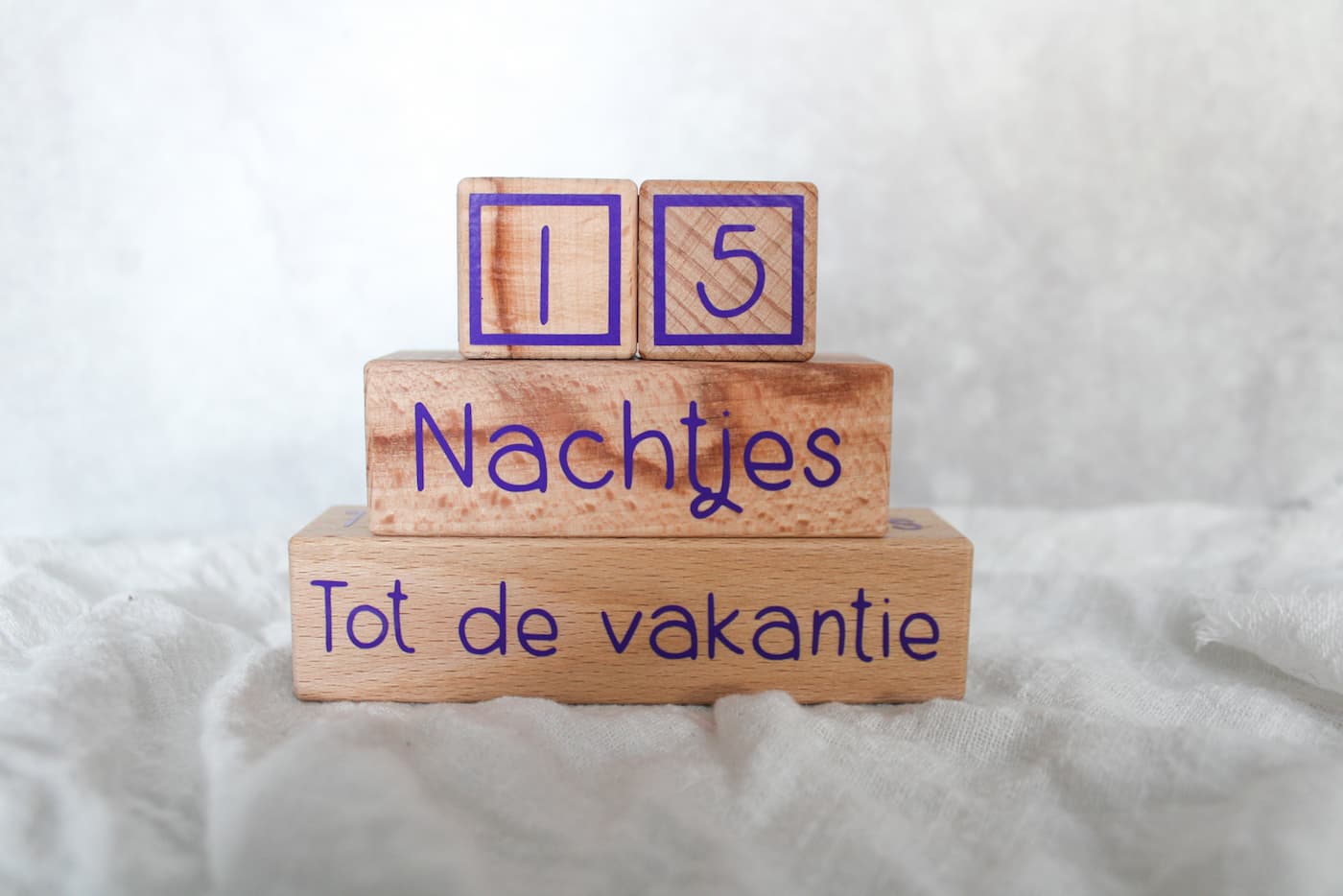 Aftelblokken voor de feestdagen