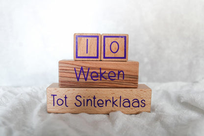 Aftelblokken voor de feestdagen