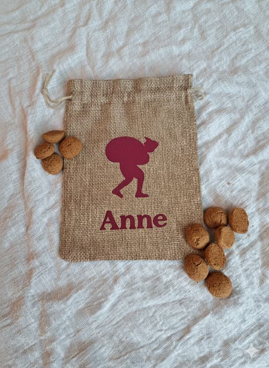 Pepernotenzakje met naam