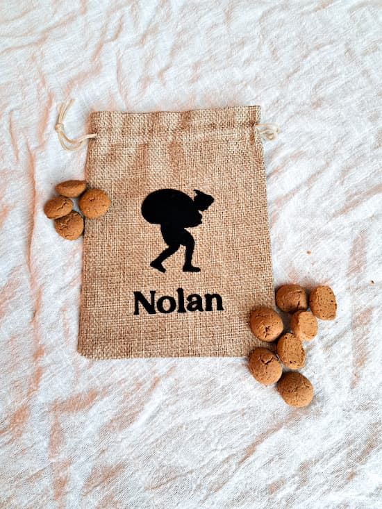 Pepernotenzakje met naam