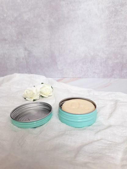 Reisblikje voor shampoo bar