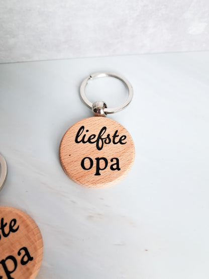 sleutelhanger liefste opa