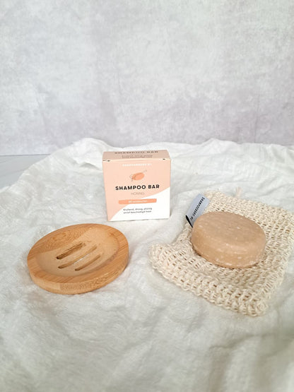 Shampoo bar honing