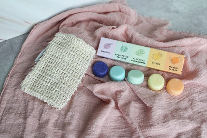 Shampoo bars proefpakket