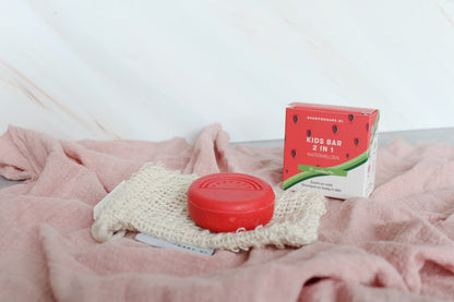 Shampoo bar kids watermeloen