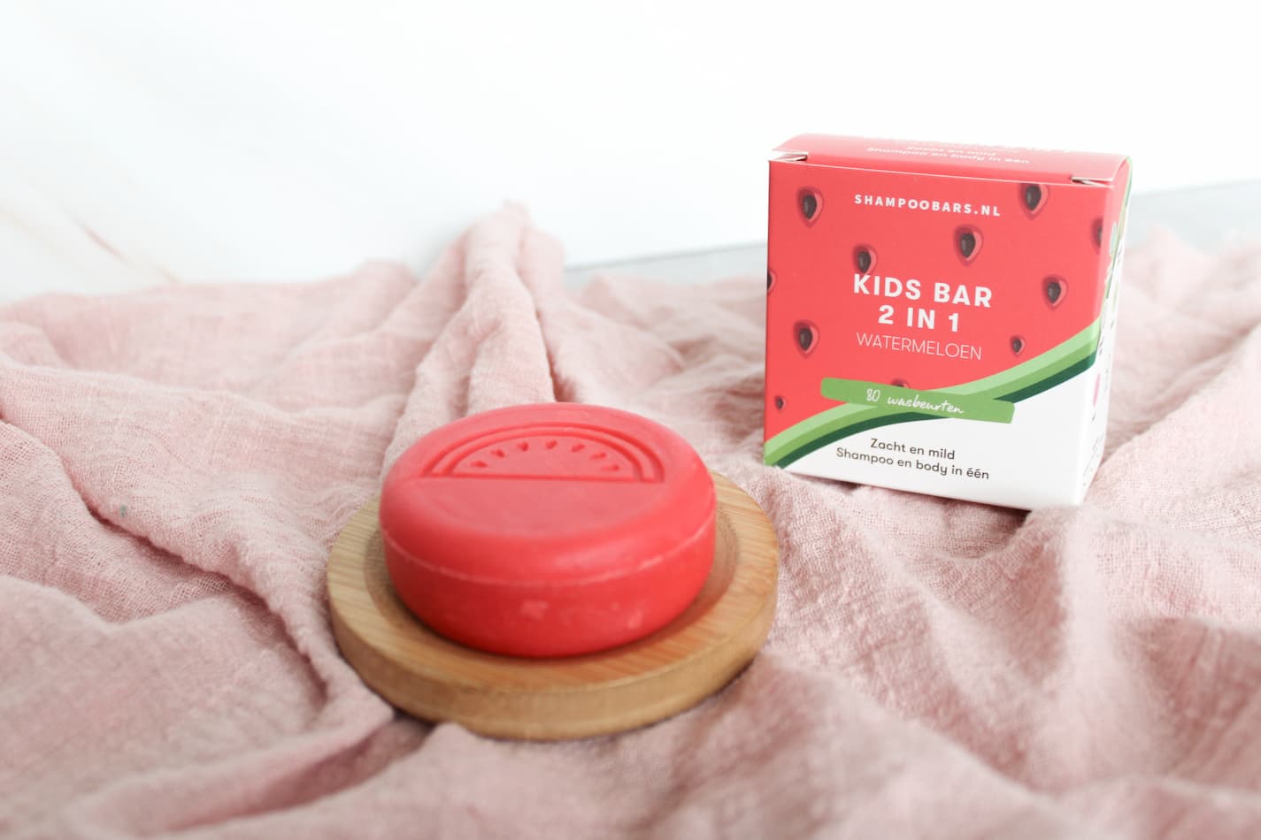 Shampoo bar kids watermeloen
